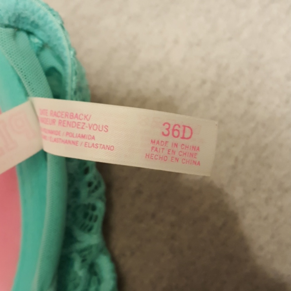 Pink Racerback Bra - Picture 4 of 4